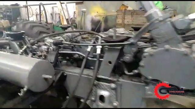 Сборка трактора Т-150 Т150 ХТЗ. Двигатель после капитального ремонта. Ремзавод тракторов Чебоксары