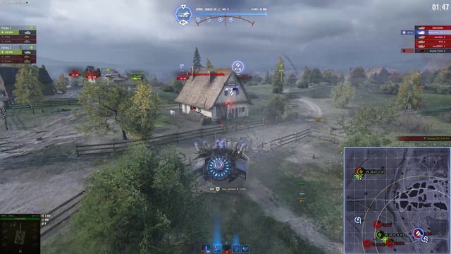 World of Tanks режим Ваффентрагер наследие победа на Е-100 смотреть онлайн