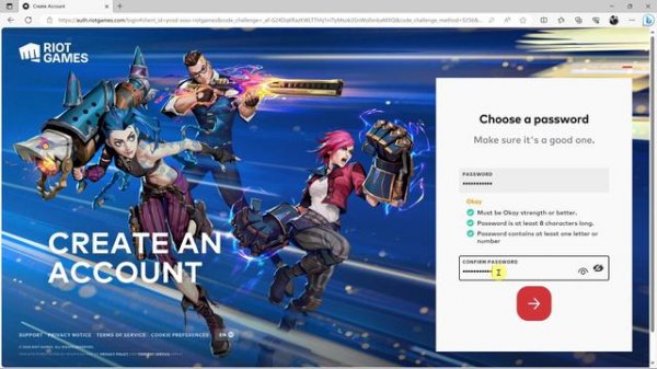 How To Create Riot Games Account