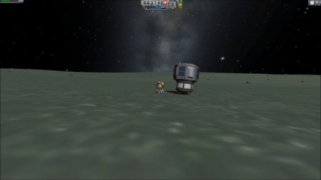 KSP the flight of the bumblebee - 5 ton stock rocket to minmus and back смотреть онлайн