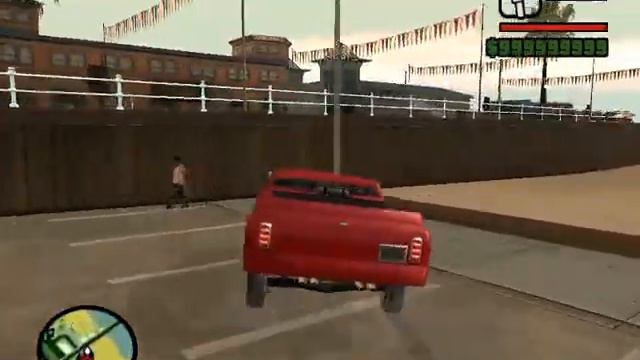 GTA SA MY NEW FIREPROOF CAR смотреть онлайн