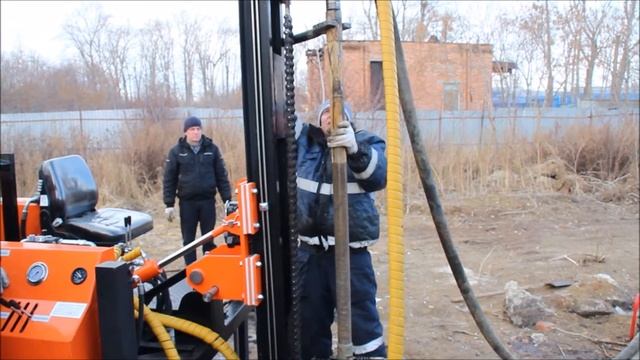 Испытания перед отгрузкой. Самоходная буровая установка SBU-60M от БурСпецТехники