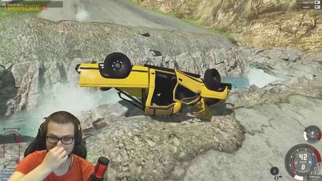 СМЕШНЫЕ МОМЕНТЫ С БУЛКИНЫМ #103 (BEAM NG DRIVE + GTA 5) смотреть онлайн