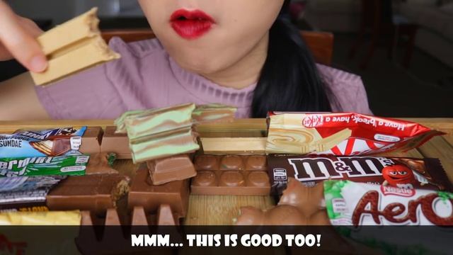 ASMR CHOCOLATE CANDY SWEETS | EATING SOUNDS | NO TALKING смотреть онлайн