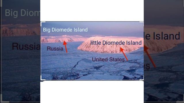 Bering Strait, Diomede Island, International date line смотреть онлайн