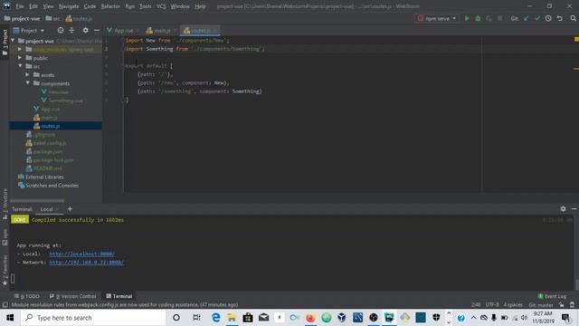 Veil 11 - How To Properly Do Routing in Vuejs Using WebStorm IDE смотреть онлайн