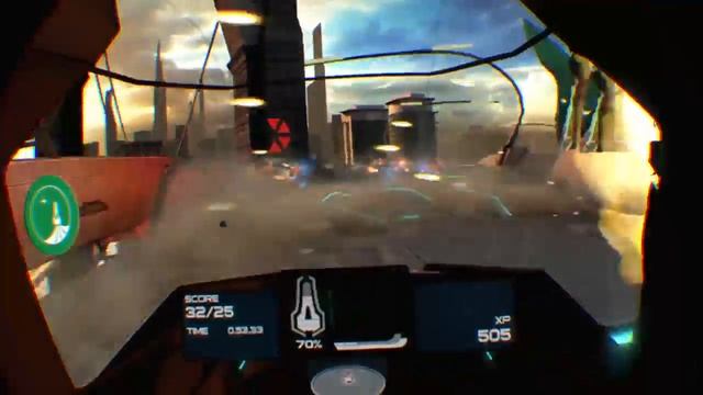 Wipe-out Gameplay VR смотреть онлайн