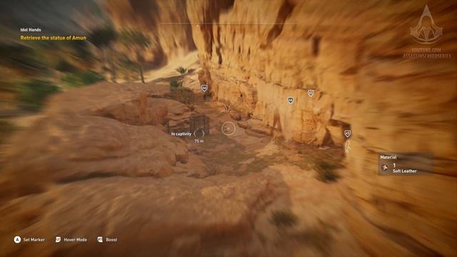 Assassin's Creed Origins: The Curse of the Pharaohs - Idol Hands - Side Quest смотреть онлайн
