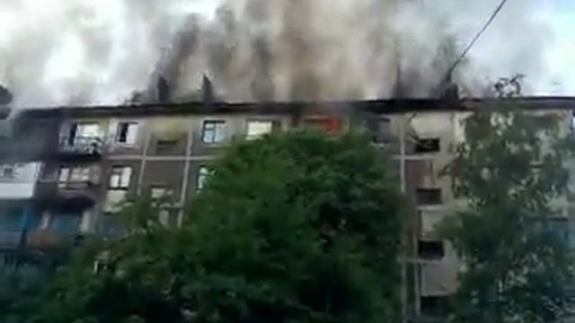 Пожар г.Красный Партизан смотреть онлайн