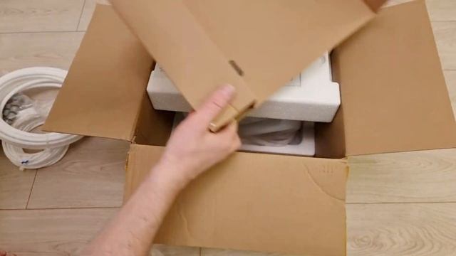 Распаковка: модуль для подключения к канализации и воде. Xiaomi OMNI 1S - робот пылесос с базой. смотреть онлайн