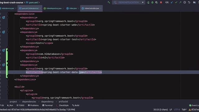 Spring Boot Tutorial - Integrating In-Memory database #9 смотреть онлайн