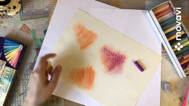 "Сирень" рисуем пастелью смотреть онлайн