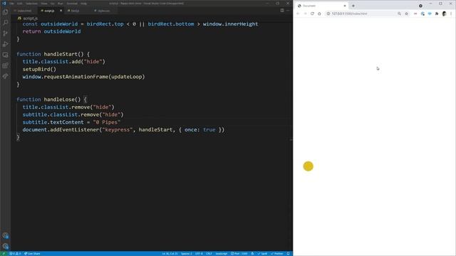 Simple JavaScript Game Dev Project смотреть онлайн