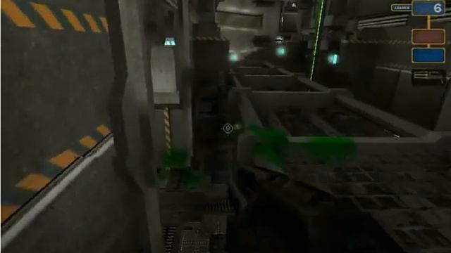 Alien Arena 6.10 played on Ubuntu 8.04 смотреть онлайн