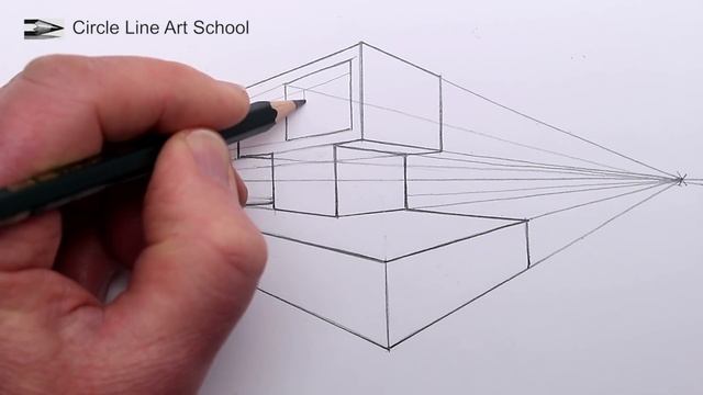 How to Draw a Building in 2-Point Perspective: Step by Steps смотреть онлайн