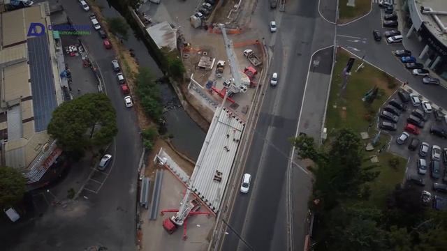 Tiburtina direzione Roma - La D'Agostino Costruzioni Generali spiega il varo delle travi смотреть онлайн