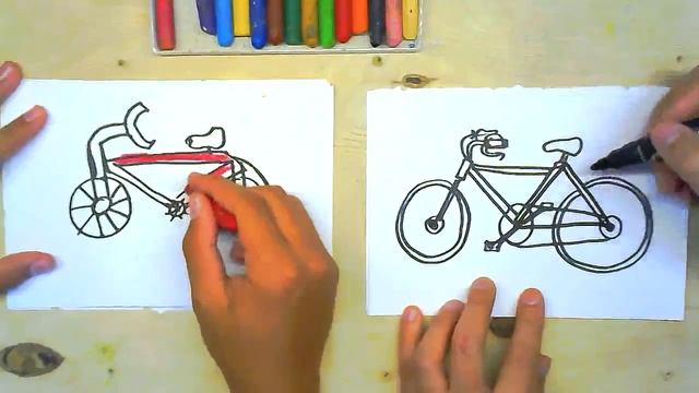 Рисуем кривые БАЙКИ смотреть онлайн
