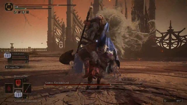 How To EASILY Defeat GODFREY THE FIRST ELDEN LORD In Elden Ring (EASY GUIDE) смотреть онлайн