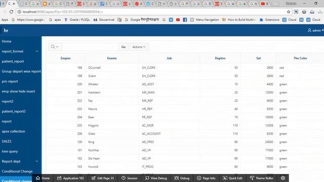 Conditional Change Text color in Report in Oracle apex смотреть онлайн
