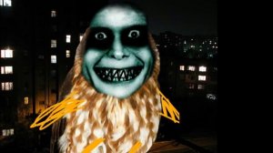 Чудовище в окне   Страшилка   ( Досмотрите до конца )