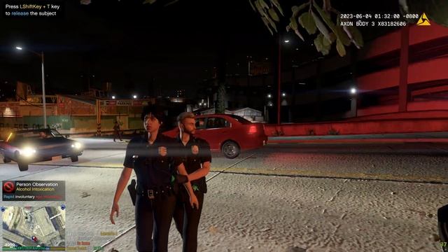 GTA V - LSPDFR 0.4.9? - LSPD/LAPD - Mission Row Downtown Night Patrol - Stolen Police Vehicle - 4K смотреть онлайн