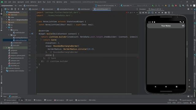 Flutter Keep Notes Clone with Local Database (SQLite) part 2 | Flutter | SQLite смотреть онлайн
