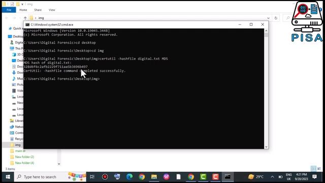 How to quickly verify MD5, and Checksum in Windows using Command Prompt || Digital Forensic смотреть онлайн