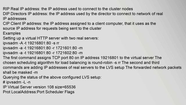 Linux Virtual Server смотреть онлайн