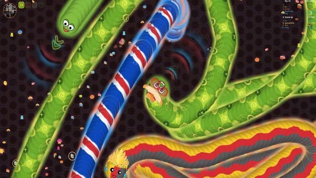 WORMATE - Безумный Червяк Игра клон SLITHER IO И WORMAX IO 60 смотреть онлайн