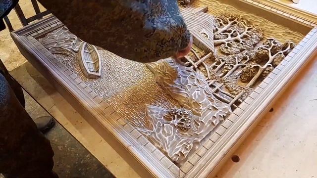 картина из дерева ручная работа, уникальная резьба по дереву. смотреть онлайн