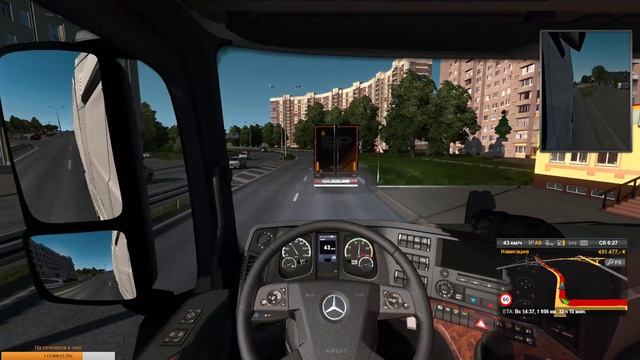 ETS 2 #19 Праздничный рейс смотреть онлайн
