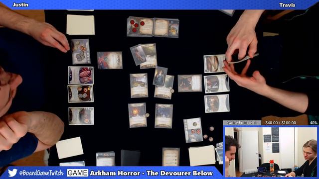 ARKHAM HORROR: THE CARD GAME | The Devourer Below | #1 смотреть онлайн