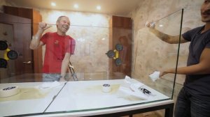 Аквариум на 1000 литров #1 СБОРКА АКВАРИУМА