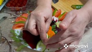 Пять овощных нарезок на праздничный стол!!!