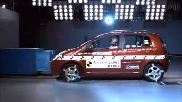 Chery J1 - CRASH TEST смотреть онлайн