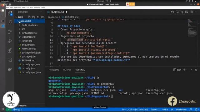 Guía rápida de cómo hacer un visor geográfico con angular y leaflet. #SLUDXVIII смотреть онлайн