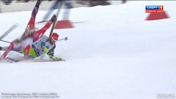 Биатлон Масстарт Мужчины Рупольдинг 18.01.2015