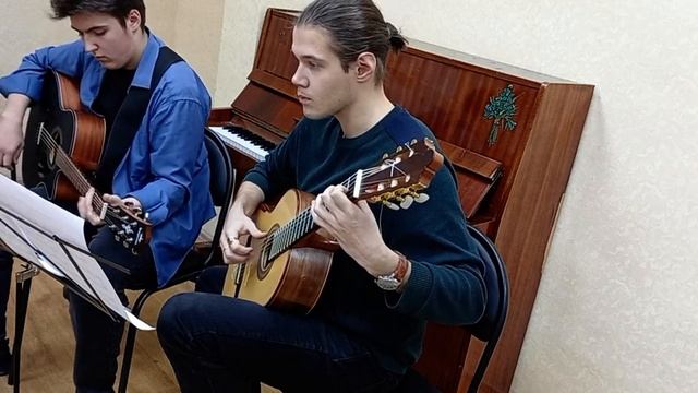 Курченко Семён и Лопатин Павел - "Итальянская полька" С. В. Рахманинов. Сибириада 2023 смотреть онлайн