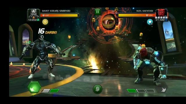 Summoned SYMBIOID Test-Buffet Node & Duel Davet Edilmiş Simbiyoid Marvel Contest Of Champions MCOC смотреть онлайн