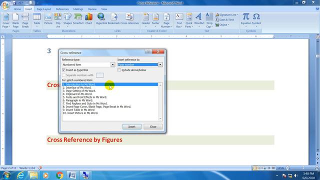Ms Word – Cross reference смотреть онлайн
