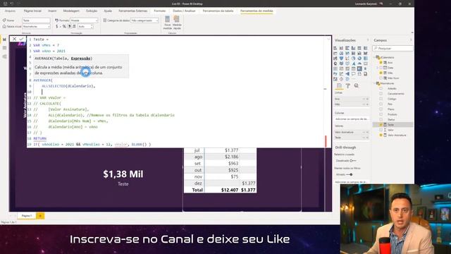? [Live #83] Técnicas Avançadas da Linguagem DAX para Projeção de Valores (Forecast) смотреть онлайн