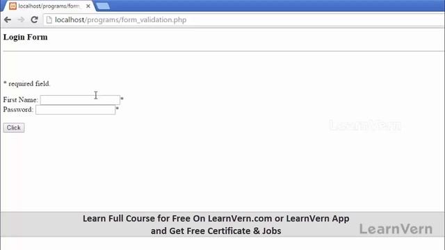 What is Form Validation in PHP | Types of Form Validation in PHP | Video in Hindi | LearnVern смотреть онлайн
