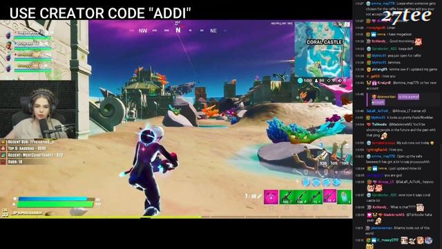 Streamers React To New Coral Castle POI - Fortnite Atlantis Location! смотреть онлайн