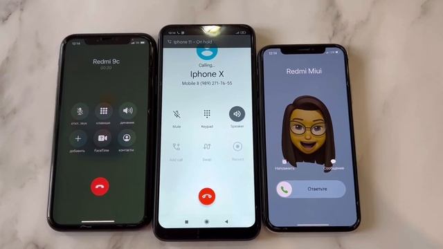 Incoming Call Miui & 2 IOS Redmi 9C & Iphone 11 X смотреть онлайн