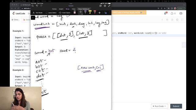Leetcode 127. Word Ladder (Python) смотреть онлайн