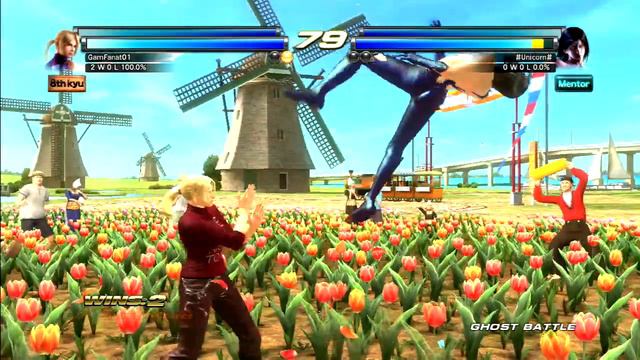 TTT2 PS3 Ghost Battle Anna Nina part1 смотреть онлайн