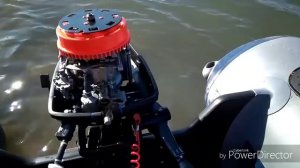 Флагман 350 нднд и ветерок 8, тест драйв, замер скорости