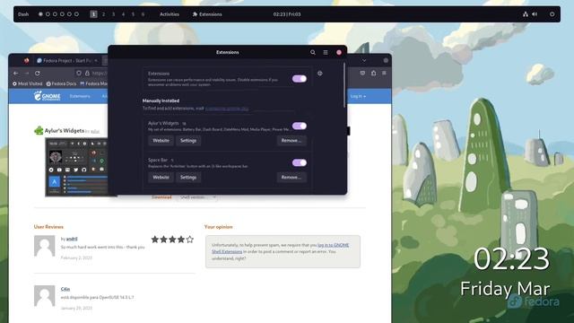Arch Linux Gnome Desktop Workflow(Catppuccin) + Topbar Tutorial смотреть онлайн