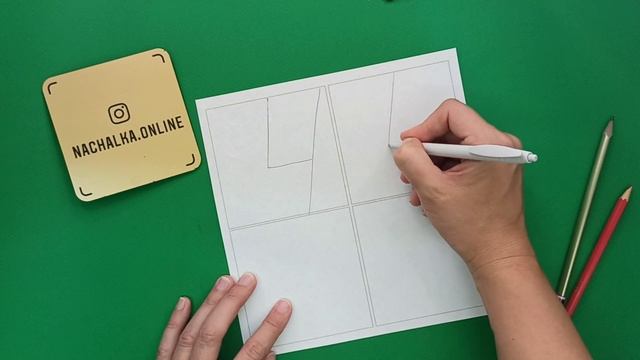 Учимся писать цифру 4 смотреть онлайн