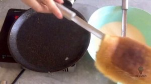 Никто НЕ ВЕРИТЬ что я жарю яблоки для начинки БЛИНОВ! Блины с яблочной начинкой